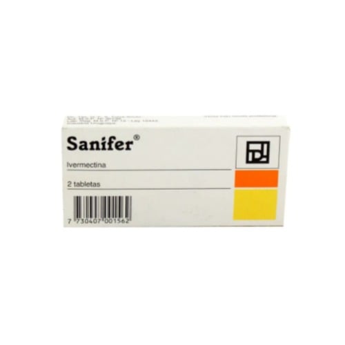 Sanifer 6 Mg 2 Tabletas