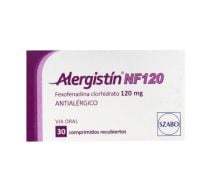 Alergistín Nf 120 Mg 30 Comprimidos Recubiertos