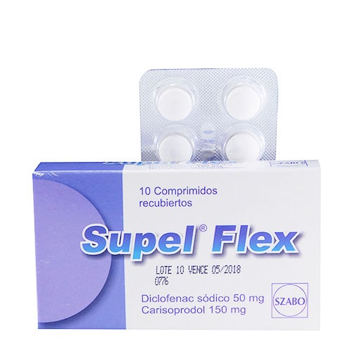 Supel Flex 10 Comprimidos