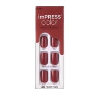 Uñas Postizas Adhesivas Kiss Color Impress Espress Yourself 30 Piezas