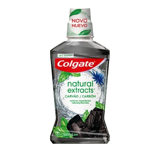 Enjuague Bucal Colgate Naturals Carbón 500 Ml