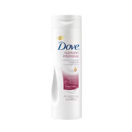 Crema Corporal Dove Humectante Nutrición Intensiva 400 Ml