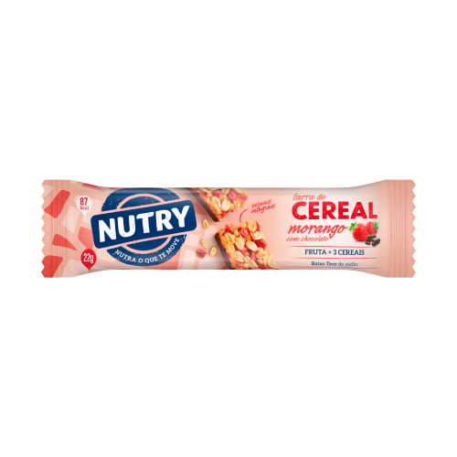 NUTRY CEREAL LIGHT CON FRUTILLA 22 GRS.