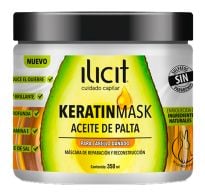 Mascarilla Capilar Ilicit  Keratina Palta 350 Ml