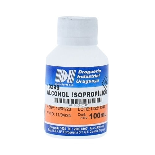 Alcohol Isopropílico Diu 100 Ml