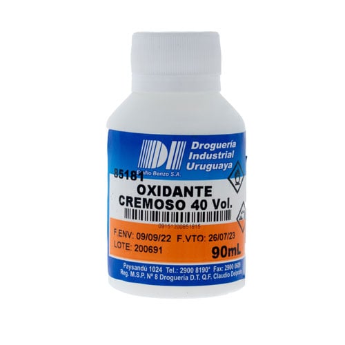 Oxidante Cremoso Diu 40 Volúmenes 90 Ml