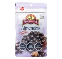 Almendras Tostadas Con Chocolate Emigrante 80 G