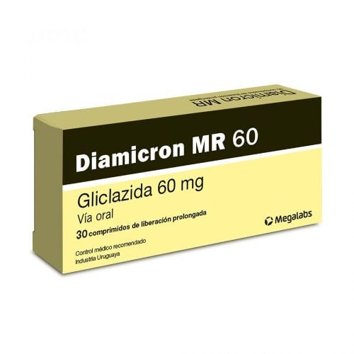 Diamicron Mr 60 Mg 30 Comprimidos