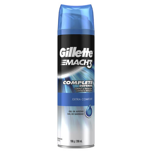 AFEITADORA GILLETTE GEL MACH3 HIDRATANTE 198/200 ML