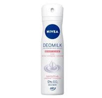 Desodorante En Aerosol Nivea Milk Sensitive Femenino 150 Ml