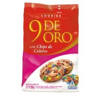 Galletitas 9 De Oro Chips Colores 120 G