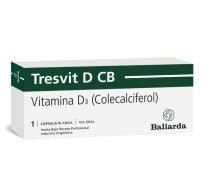 Tresvit Vitamina D3 1 Cápsula Blanda