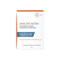 Suplemento Ducray Anacaps Activ+ 30 Cápsulas