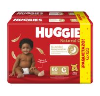 Pañales Huggies Supreme Unisex G 120 Unidades