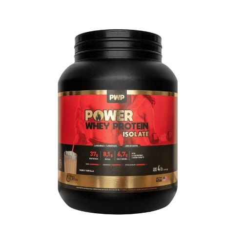 Suplemento Whey Protein Isolate Power Vainilla 1.8 Kg