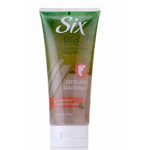 GEL SIX EXFOLIANTE PARA PIES 180 GRS.