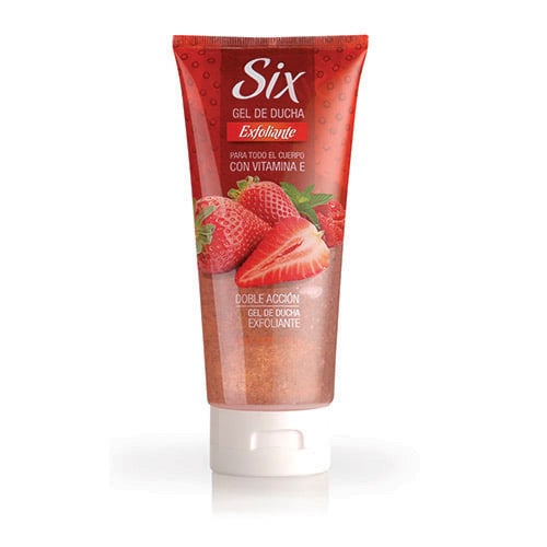 GEL DE DUCHA SIX EXFOLIANTE 105 ML.