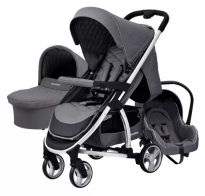 Cochecito Carestino London Gris