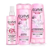 Combo Tratamiento Intensivo Elvive Glycolic Gloss