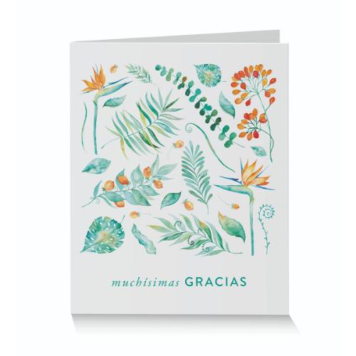 Tarjeta Muchísimas Gracias