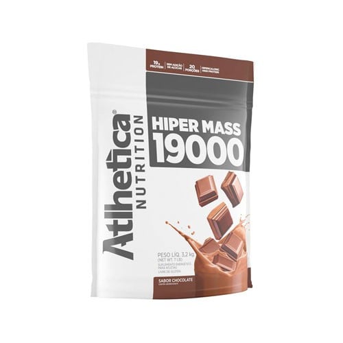 Suplemento Atlhetica Hiper Mass Chocolate 3.2 Kg