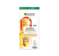 Ampolla Garnier Mascarilla En Tela 5 Minutos Piña 15 G