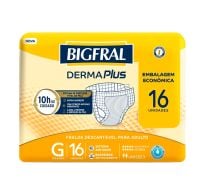 Pañales Para Adultos Bigfral Dermaplus T G 16 Unidades