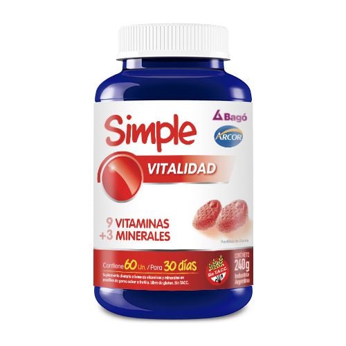 Simple Vitalidad 60 Unidades