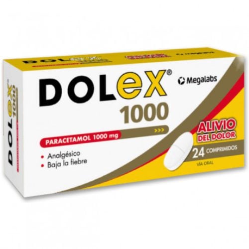 Dolex 1000 Mg 24 Comprimidos