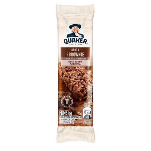 Barra De Brownie Quaker Chocolate 21 G