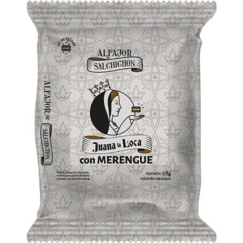 Alfajor Juana La Loca Salchichón Merengue 68 G