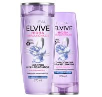 Pack Elvive Hidra Rellenador Hialurónico Shampoo 370 Ml + Acondicionador 200 Ml