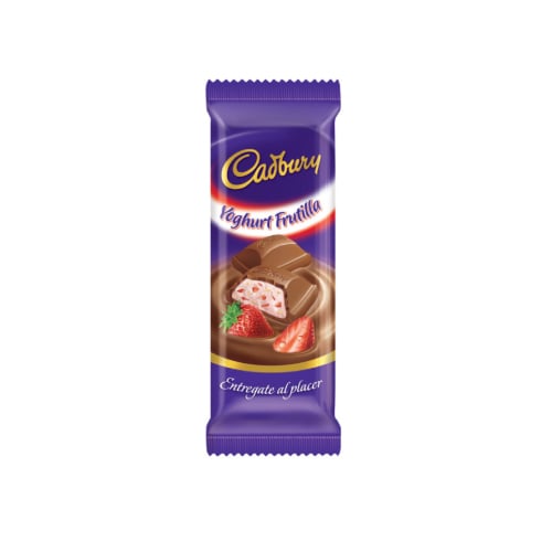 Tableta De Chocolate Cadbury Yoghurt Frutilla 160 G