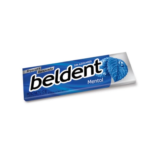 CHICLES BELDENT MENTOL