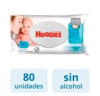 Toallitas Húmedas Huggies Puro & Natural 80 Unidades