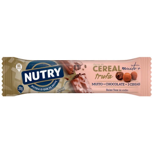 Barrita Nutry Cereal Con Chocolate Truga 20 G