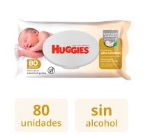 Toallitas Húmedas Huggies óleo Calcáreo 80 Unidades