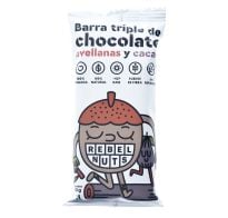 Barrita Rebel Nuts Triple Chocolate Y Avellanas 40 G