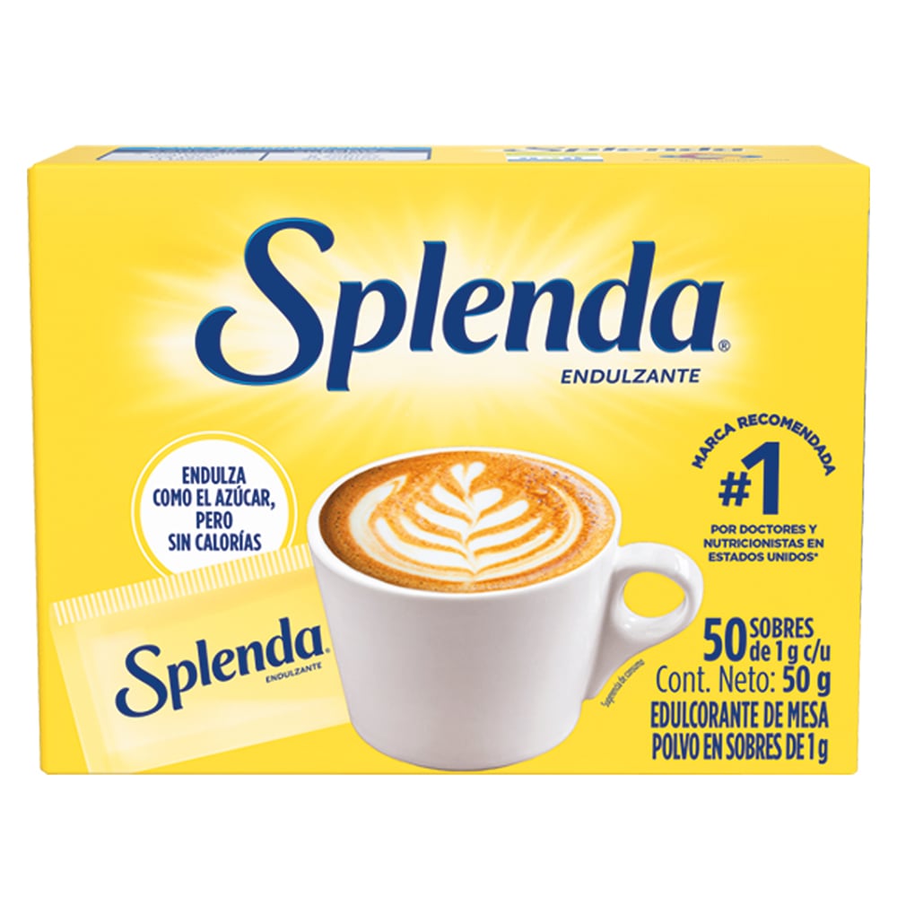 Endulzante Splenda 50 Sobres