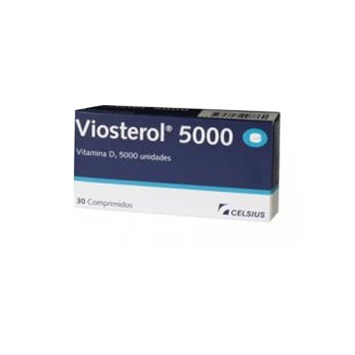 Viosterol 5000 U.i. 30 Comprimidos