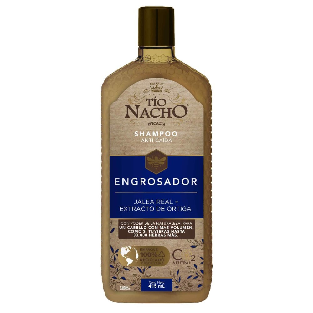 Shampoo Tío Nacho Engrosador 415 Ml