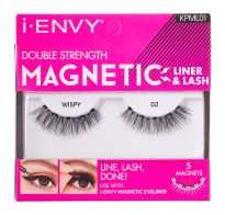 Pestañas Postizas Magnéticas Kiss Ienvy Eyelash N°01