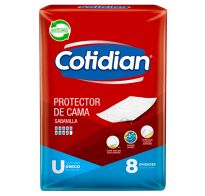 Protectores De Cama Cotidian 8 Unidades