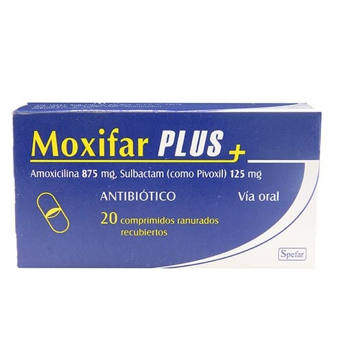 Moxifar Plus 20 Comprimidos