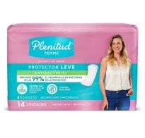 Protectores Diarios Plenitud Femme Leve Antibacterial 14 Unidades