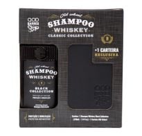 Set Barber Shop Whiskey Shampoo 220 Ml + Billetera