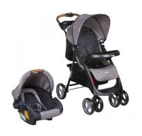 Coche Infanti Travel System Pompeya Gris