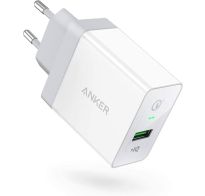 Cargador Anker Powerport+ 1 Carga Rápida Blanco