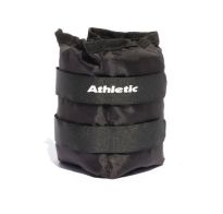 Pesa De Tobillo Para Entrenamiento Athletic Negra 3 Kg 2 Unidades