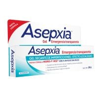 GEL SECANTE ASEPXIA EMERGENCIA TRANSPARENTE 28 GRS